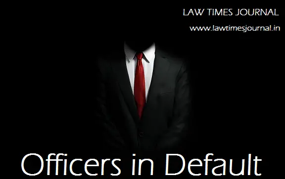 Officer in Default