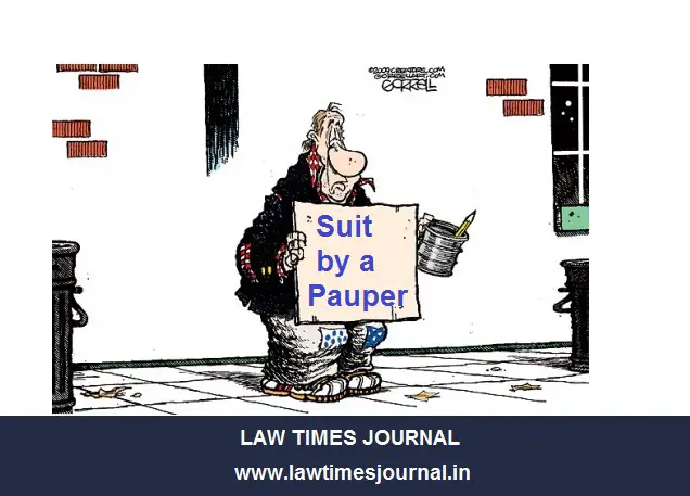 Suit by a Pauper