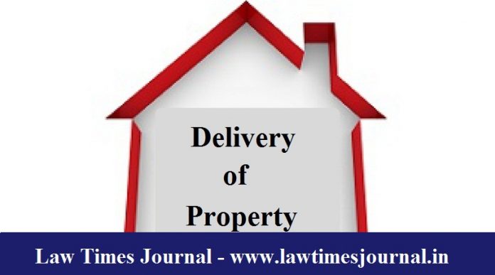 delivery of property