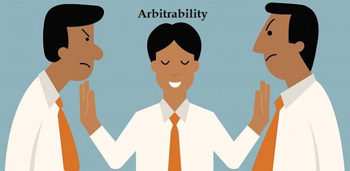 arbitrability