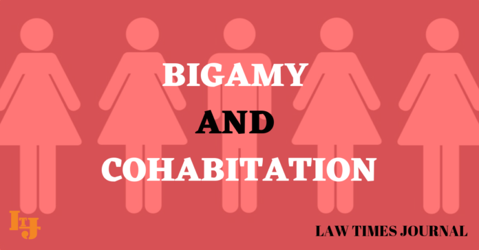 Bigamy and cohabitation