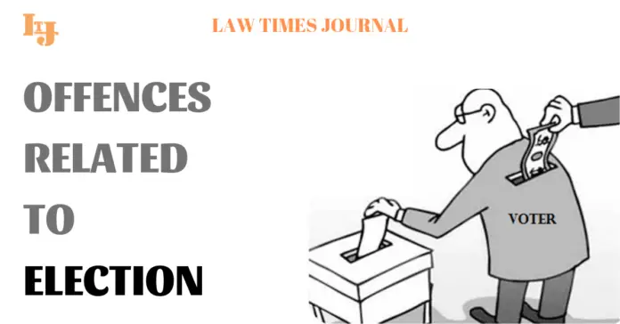 offences relating to election