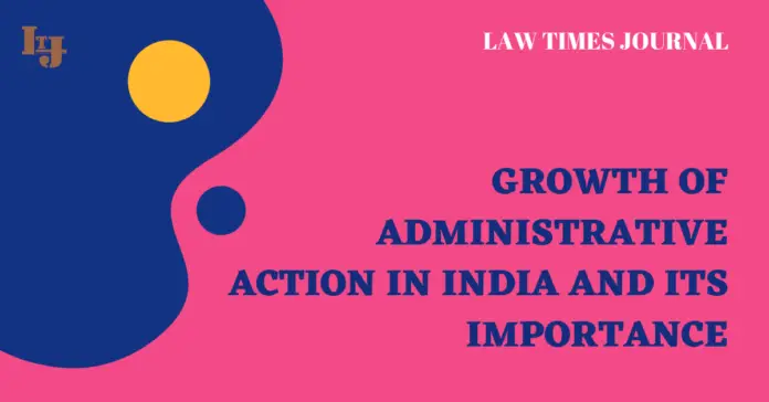 growth of Administrative law