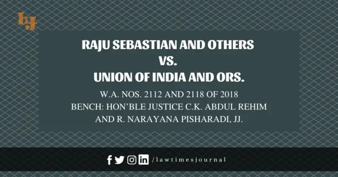 Raju Sebastian and Others vs. Union of India and Ors.