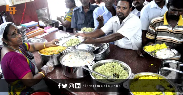 Community Kitchen Scheme to ensure food security in India: PIL has been filed before the Hon'ble SC