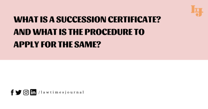 succession certificate