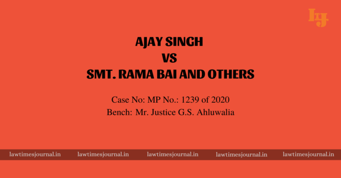 Ajay Singh vs. Smt. Rama Bai and Ors.