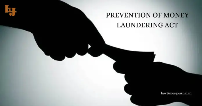Prevention of Money-laundering Act 2002