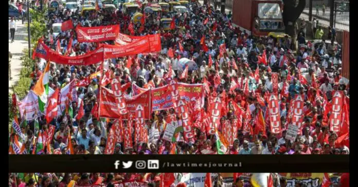Trade Unions to Strike on November 26TH against Labour Laws