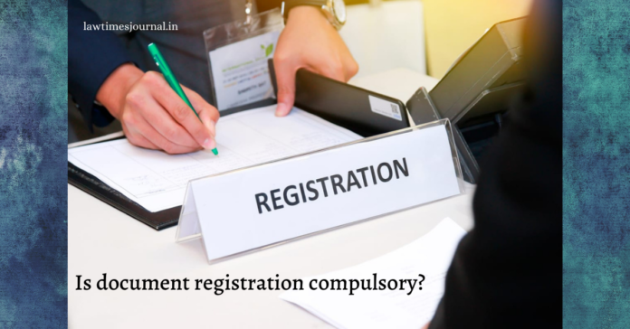 Is document registration compulsory?