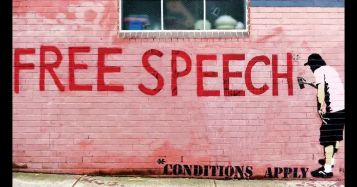 Free Speech not a right to make Derogatory Remarks