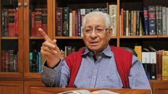 Senior Advocate and Former Attorney General Of India Soli Sorabjee Passed away